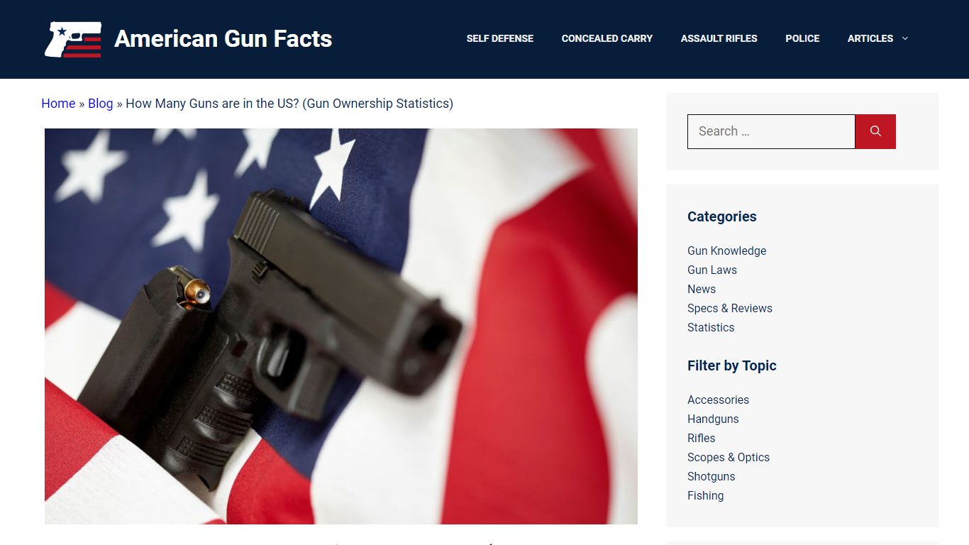 How Many Guns are in the US? (Gun Ownership Statistics)