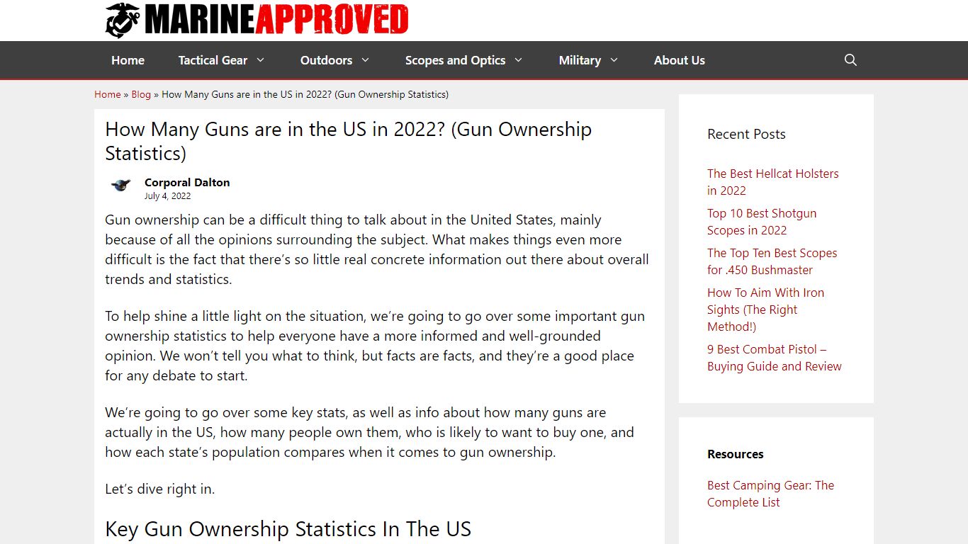 How Many GUNS are in the US in 2022? (Gun Ownership Stats)